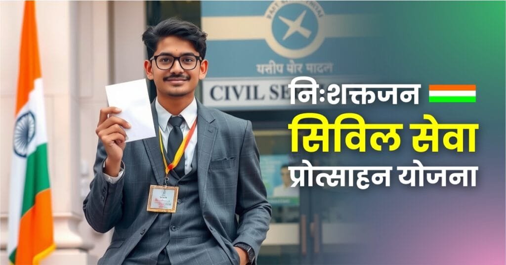 निःशक्तजन सिविल सेवा प्रोत्साहन योजना – दिव्यांग मेधावी युवाओं के सपनों को उड़ान
